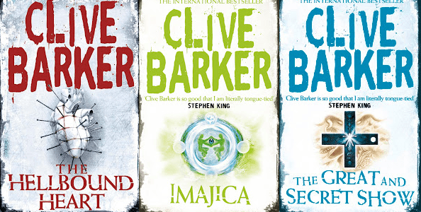 Clive Barker book covers
